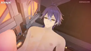 Lauma takes it obediently from Flins (Kiryx) [Genshin Impact]