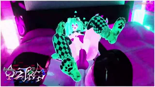 Funny Vaporwave Cheshire Cat Pussi~ >w