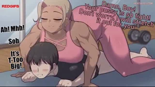 I Never fucked a boy pussy so tight~ your cock is twitching with every thrust you love this don't you