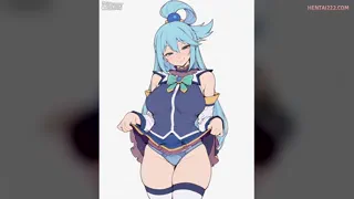 Aqua making herself useful (Cloverartss) [Konosuba]