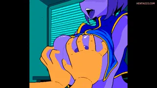 Groping and sucking my fat titties for your own enjoyment, just fucktoys for you to play with~♡♡