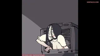 Sadako jumpscare (Supersatansopa) [The Ring]