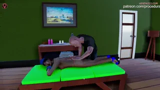 Massage after flight (Proceduralis) [Original]