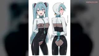 Haiiii, let’s go stupid gooning our useless minds away for perfect hentai girlies:3 (Social In Comments)