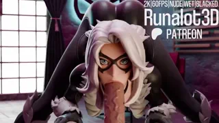 How am I sucking [Black Cat,marvel] (Runalot3d )