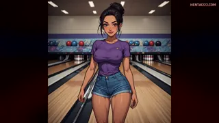 She likes to go bowling