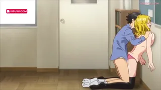 Blonde Anal Creampie