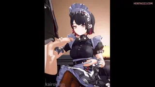 Ellen Joe handjob [Zenless Zone Zero] (Kairokayn)