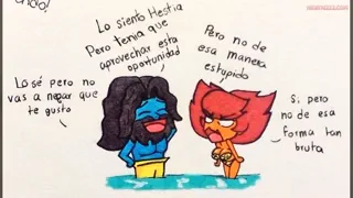 Hestia and Poseidon In The Pool (@kolossus_draw) [Destripando La Historia]