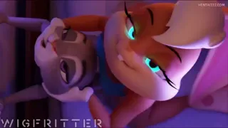 Strapon Lola Pounding Judy - (Wigfritter) [Looney Tunes X Zootopia]