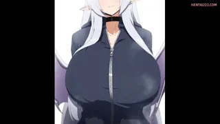 Don't mind me, just getting a little comfortable~ It's getting so hot in here, don't you think?~