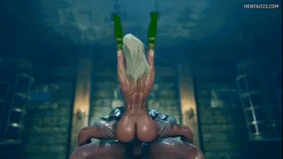 The elves got defeat when war against humans, their nightmare was when female elves became prisoners of war belonging to humans