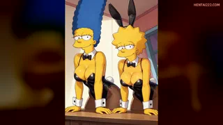 Lisa &amp; Marge Simpson (The Simpsons)